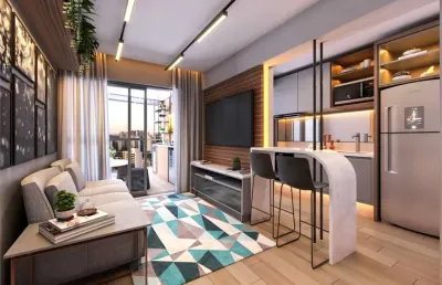 Apartamento com 1 quarto à venda na Avenida Santo Amaro, --, Brooklin, São Paulo
