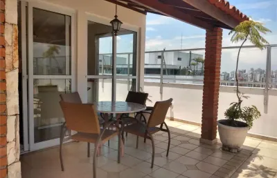 Cobertura com 4 quartos para alugar na Rua Juquis, --, Moema, São Paulo