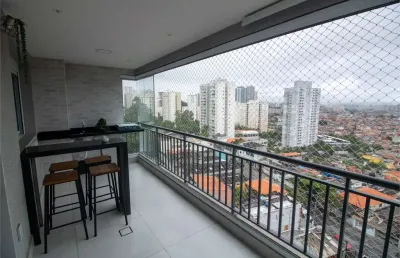 Apartamento à venda no morumbi em andar alto. com 2 dormitórios, 1 suíte reversão para o 3º dormitório e 2 vagas!