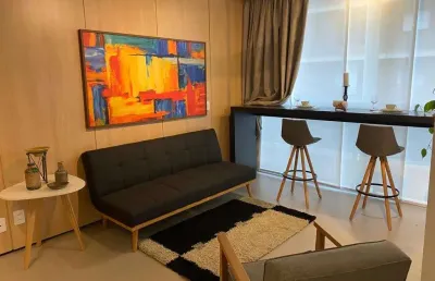 Oportunidade! studio a venda 41,17m² mobiliado, port. 24h, lazer e próx. a paulista