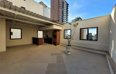 Cobertura para locação na chácara klabin próximo ao metrô  - 3 quartos sendo 1 suite - churrasqueira