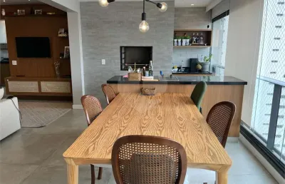 Apartamento à venda de 118 m² em pinheiros com 3 dormitórios sendo 1 suíte e 2 vagas.