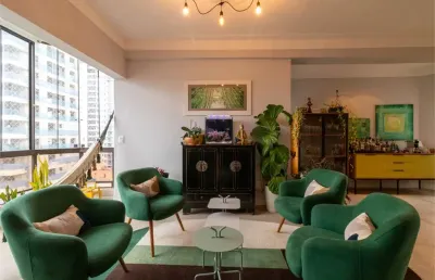 Apartamento a venda com 4 quartos, 3 vagas, 180 m² no campo belo