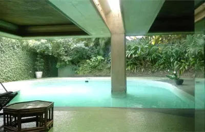 Super oportunidade no guarujá! casa bacana com 500m²,  5 dormitórios, piscina e vagas
