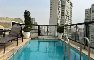 Locação - cobertura duplex - vila nova conceição - com ou sem mobilia