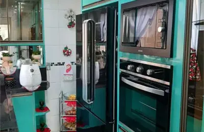 Lindo apartamento com 121m² e área total de 180m²  no condomínio poema