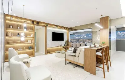 Apartamento em construção de 125m2, 3 suítes na padre adelino