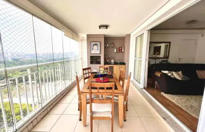 Apartamento à venda com 4 dormitórios e 117m²  em campo grande - sp