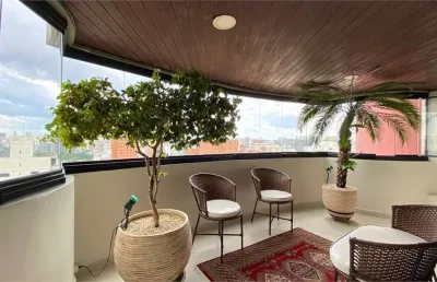 Apartamento para locação em moema pássaros com 4 suítes e vista deslumbrante!