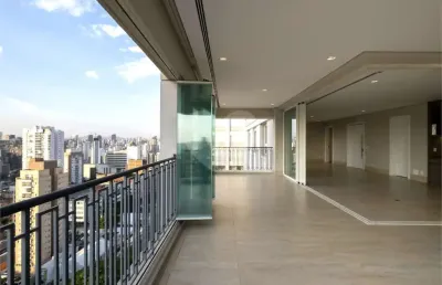 Apartamento venda vila olímpia, com 4 suítes, varanda gourmet, 5 vagas e depósito