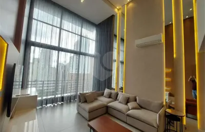Apartamento duplex no jardins para venda ou locação com 2 suítes, 2 vagas, mobiliado!
