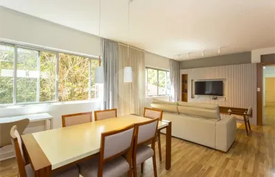 Apartamento mobiliado para locação localizado no bairro jardins