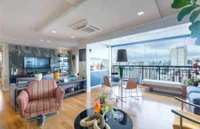 Apartamento à venda em moema pássaros - 126m², 3 dormitórios, 1 suíte, 2 vagas - palais blanc moema