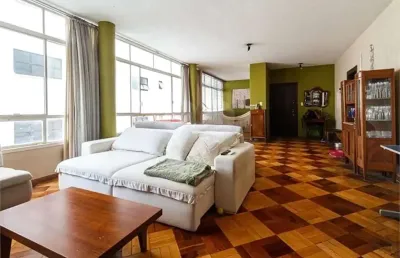 Apartamento com 178 m²,  3 dormitórios, 1 suite, dependência de empregada. 1 vaga - em higienopólis