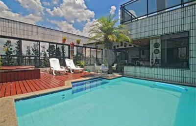 Vende cobertura duplex brooklin! com piscina e churrasqueira 256 m²  .