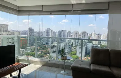 Apartamento com 1 quarto à venda na Avenida Santo Amaro, --, Brooklin, São Paulo