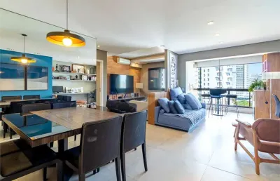Apartamento reformado na vila nova conceição, com 3 dormitórios e 2 vagas.