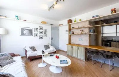 Apartamento com 2 dormitórios, 1 vaga nos jardins bem perto do metro