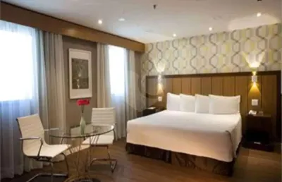 Flat com 1 quarto à venda na Avenida Ibirapuera, --, Moema, São Paulo