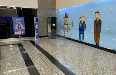 Laje em vão livre em  imponente prédio comercial na av. paulista