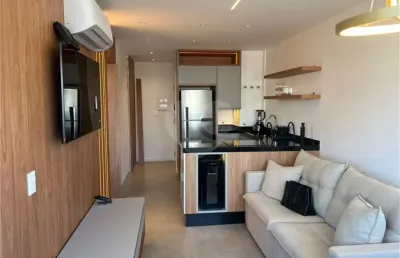 Apartamento para locação mobiliado e decorado no dsg itaim na rua joaquim floriano