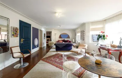 Apartamento com 198m2 e 2 suítes e 3 vagas em jardim américa