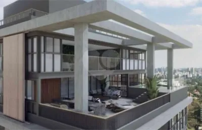 Moderno e expressivo.prédio tem vista para o verde do jardim europa e unidades duplex privilegiadas