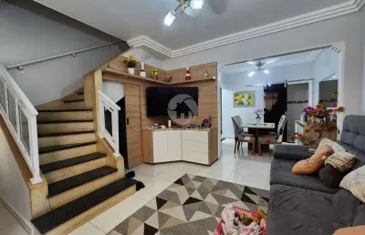 Sobrado com 2 dormitórios à venda por r$ 475.000,00 - macuco - santos/sp