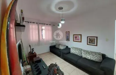 Apartamento com 2 dormitórios à venda, 89 m² por r$ 460.000,00 - gonzaga - santos/sp