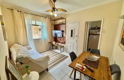 Apartamento com 2 dormitórios à venda, 90 m² por r$ 388.000,00 - aparecida - santos/sp