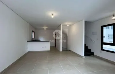 Village com 2 dormitórios à venda, 130 m² por r$ 1.590.000,00 - josé menino - santos/sp