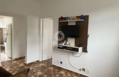 Apartamento com 2 dormitórios à venda, 58 m² por r$ 320.000,00 - macuco - santos/sp
