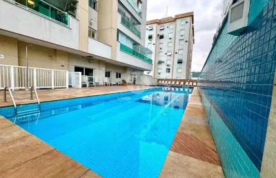 Apartamento à venda, 2 quartos, 1 suíte, 1 vaga, campo grande - santos/sp