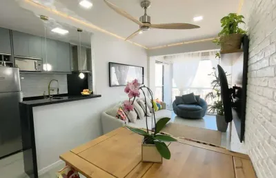 Apartamento à venda, 50 m² por r$ 470.000,00 - vila matias - santos/sp