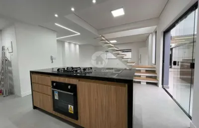 Casa com 3 dormitórios à venda, 147 m² por r$ 1.820.000,00 - ponta da praia - santos/sp