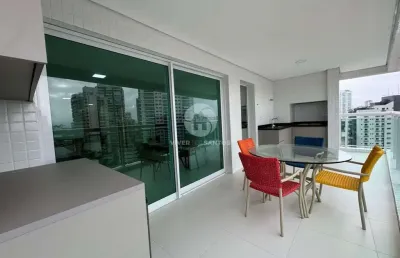 Apartamento com 3 suítes à venda, 185 m² por r$ 2.700.000 - ponta da praia - santos/sp