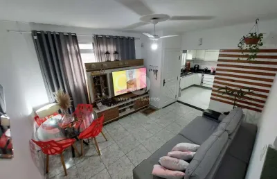 Casa com 2 quartos à venda no Macuco, Santos 