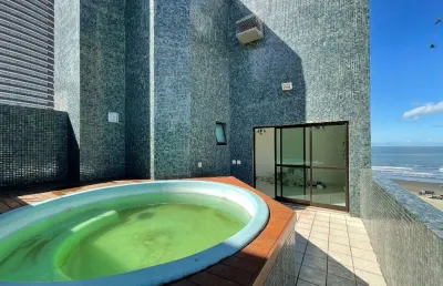 Cobertura com 2 dormitórios à venda, 160 m² por r$ 1.300.000,00 - pompéia - santos/sp
