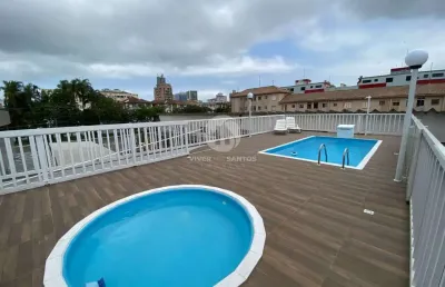 Apartamento com 2 dormitórios à venda, 69 m² por r$ 530.000,00 - aparecida - santos/sp