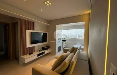 Apartamento à venda, 2 quartos, 1 suíte, 1 vaga, boqueirão - santos/sp