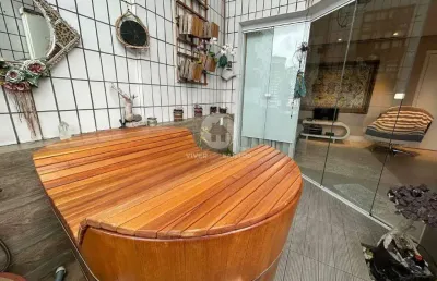 Apartamento duplex à venda, 2 quartos, 1 suíte, 1 vaga, ponta da praia - santos/sp