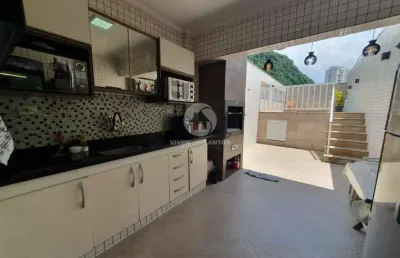 Casa à venda, 4 quartos, 4 suítes, 2 vagas, marapé - santos/sp
