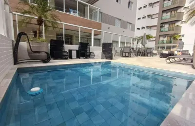 Apartamento à venda, 2 quartos, 2 suítes, 1 vaga, gonzaga - santos/sp
