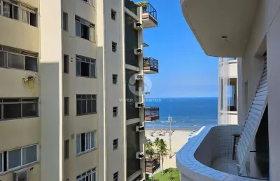 Apartamento de 3 dormitórios em prédio de frente pro mar no boqueirão