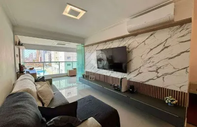 Apartamento à venda, 3 quartos, 1 suíte, 2 vagas, embaré - santos/sp