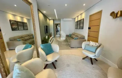 Maravilhoso apartamento 3 suítes à venda – boqueirão – santos sp