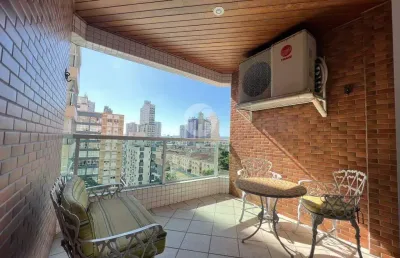 Apartamento padrão embaré com lazer e 2 vagas de garagem.