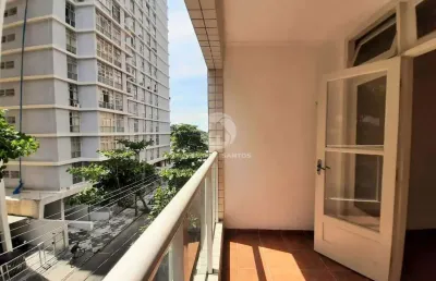 ?apartamento à venda – quadra da praia do itararé, são vicente