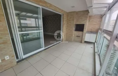 Cobertura duplex à venda no edificio stadium - ponta da praia, santos/sp