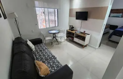 Apartamento com 1 quarto à venda no José Menino, Santos 
